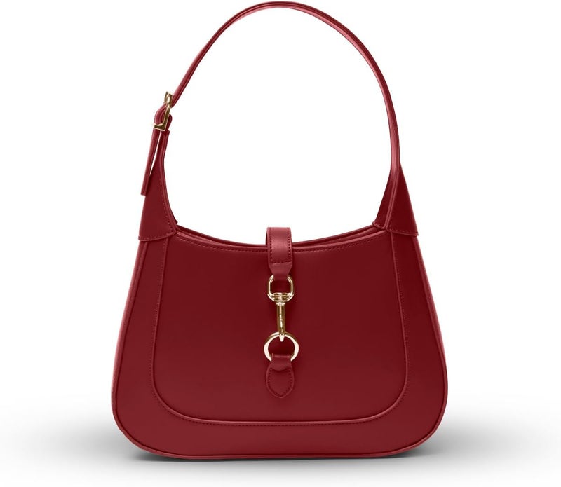 Apryl Shoulder Bag for Women - Small Shoulder Purses - Top Handle Structured Handbags - Adjustable Strap Vegan Leather - Image 1